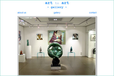 site prestigieuse gallerie d'art Art To Art Bangkok Thaïlande