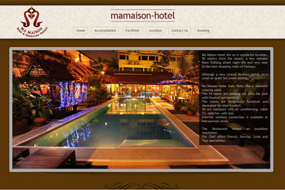 site hôtel Mamaison Pattaya Thaïlande